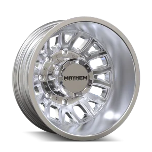 Mayhem – COGENT DUALLY – Polished – 17″x6.5″ -142mm – Summer Wheels – 8107D-7677RP